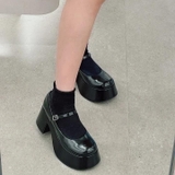 GIÀY CAO GÓT MARY JANES PLATFORM CNK TRƯNG BÀY 80920027