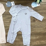 BỘ BODY XÁM DÀI TAY SIZE NEWBORN BUBABY BSR210805