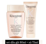 CẶP GỘI XẢ KÉRASTASE GLOSS ABSOLU MINI 80ML + 75ML