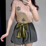 CHÂN VÁY BÍ NƠ XANH ZR 1255/519