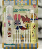 BỘ BÀN CHẢI ĐÁNH RĂNG TRẺ EM PIN HAPIKA FIRST SET ZOOTOPIA