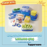 SET TUPPERWARE MODERN 16 HỘP