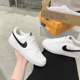 GIÀY NIKE COURT VISION LOW TRẮNG LOGO ĐEN DH3158 - 101