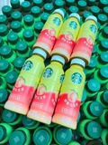 COMBO NƯỚC + LY THỦY TINH CHÂN MÈO STARBUCKS