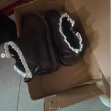 BOOTS KID DA CỔ REN 2 MÀU