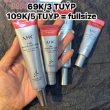KEM MẮT AHC ĐỎ TEN REVOLUTION REAL EYE CREAM 7ML DATE T1/2026
