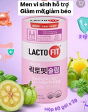 HỘP 60 GÓI MEN VI SINH LACTO FIT SLIM HỒNG 120G DATE 2/2027
