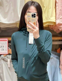 ÁO CHỐNG NẮNG UNIQLO 241-476113 59 DARK GREEN