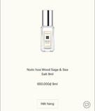 NƯỚC HOA JOMALONE WOOD SAGE AND SEA SALT 9ML