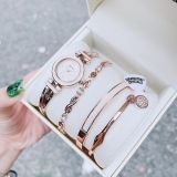 SET ĐỒNG HỒ AK 4 MÓN ROSEGOLD AK/3284LPST