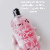 SỮA TẮM I LOVE STRAWBERRIES & CREAM KÈM TÚI