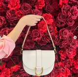 TÚI XÁCH NỮ CNK TRƯNG BÀY GABINE SADDLE BAG 80781412