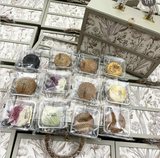 SET HỘP QUÀ 12 BÁNH TRUNG THU HOA VĂN 2 TẦNG CAO CẤP