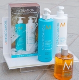 CẶP GỘI XẢ MOROCCAN OIL KÈM GEL RỬA TAY
