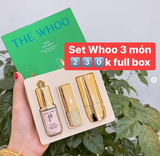 SET KEM LÓT + SON + CỌ TÁN WHOO