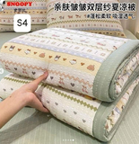 CHĂN ĐŨI SỢI TRE SNOOPY CHÍNH HÃNG KÍCH THƯỚC 200*230MM