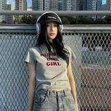 ÁO PHÔNG CHỮ NUMBER ONE GIRL WGWE 5111