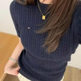 ÁO LEN CỘC TAY TOMMY NHIỀU MÀU 76J5411