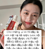 MẶT NẠ BÃ RƯỢU SAKE NHẬT BẢN 170G