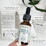 DHA OMEGA 3 LIVEWISE NATURALS THUẦN CHAY 30ML