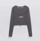 ÁO THUN DÀI TAY 2 MÀU ZARA SIZE XS-S 1014/325