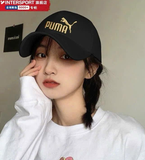 MŨ PUMA ĐEN CHỮ VÀNG 02435701