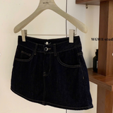 CHÂN VÁY JEANS NGẮN WGWE W8319