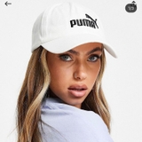 MŨ PUMA TRẮNG CHỮ ĐEN 80242
