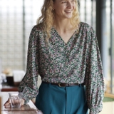ÁO SƠ MI HOA UNIQLO HT00189CF