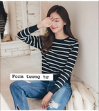 ÁO LEN KẺ SỌC ZARA SIZE S 0506/108