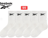 SET 5 ĐÔI TẤT CỔ CAO NAM REEBOK RBA5DMA294