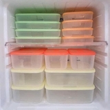 SET TRỮ ĐÔNG TUPPERWARE 8 HỘP