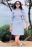 VÁY SOMI KẺ XANH MNG 67037136