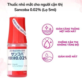 THUỐC NHỎ MẮT CẬN THỊ SACOBA NHẬT 5ML DATE 2028