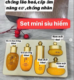 SET CHỐNG LÃO HOÁ WHOO VÀNG MINI 5 MÓN