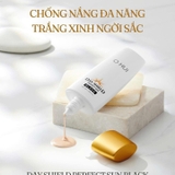 SET KCN OHUI DAY SHIELD BLACK 50ML + 30ML + SRM 40ML