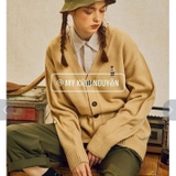 ÁO CARDIGAN WHOAU NÂU SIZE M WHCKC4813U