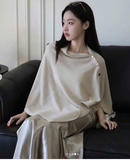 ÁO CHOÀNG DỆT KIM LACHAPELLE 4 MÀU FREESIZE LA5009A631