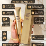 KEM MẮT AHC VÀNG FOR FACE CONCENTRATED EYE CREAM FULLBOX 40ML