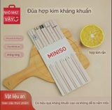 SET 10 ĐÔI ĐŨA SỢI THỦY TINH MINISO
