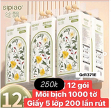 THÙNG 12 GÓI GIẤY ĂN SIPIAO 5 LỚP