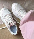 GIÀY LINING TRẮNG VIỀN HỒNG AGCU112-1