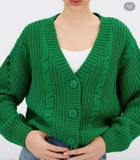 ÁO CARDIGAN XANH LÁ STRA 5013/085