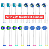 SET 16 ĐẦU BÀN CHẢI ĐIỆN ORAL B