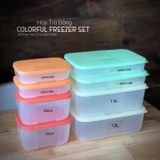 SET TRỮ ĐÔNG TUPPERWARE 8 HỘP