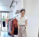 ÁO CỘC TAY CỔ RÚT MNG 87097155