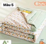 CHĂN ĐŨI XƠ ĐẬU NÀNH SNOOPY 220X240