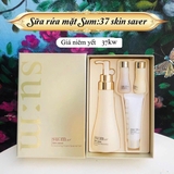 SET SỮA RỬA MẶT 4 MÓN SUM 37 SKIN SAVER ESSENTIAL CLEANSING FOAM