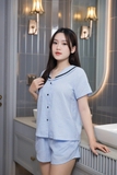 PIJAMA KẺ CARO XANH ( HÀNG THIẾT KẾ )