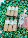 COMBO NƯỚC + LY THỦY TINH CHÂN MÈO STARBUCKS